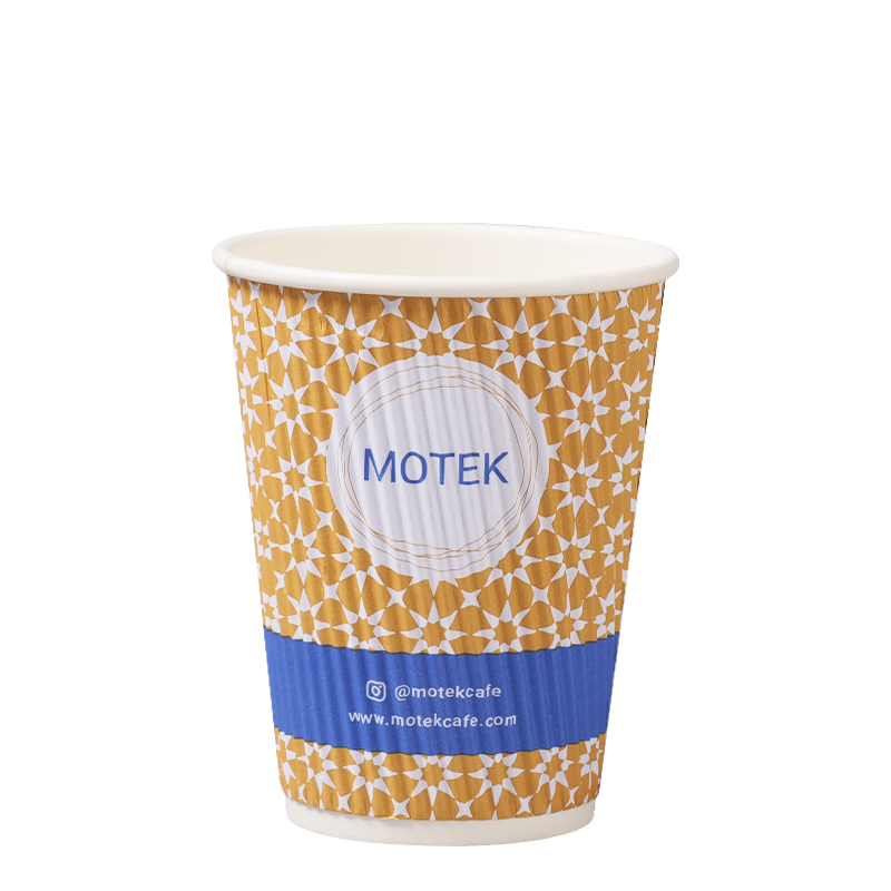 ถ้วยกระดาษติดผนังระลอกคลื่น